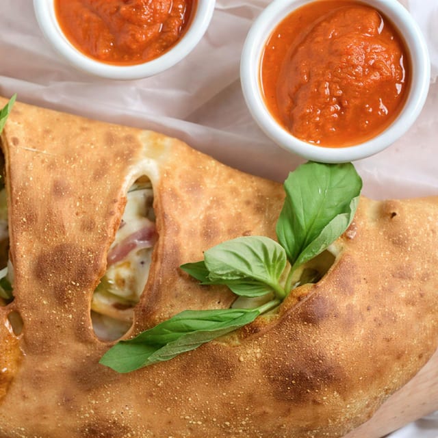 All Meat Calzone.