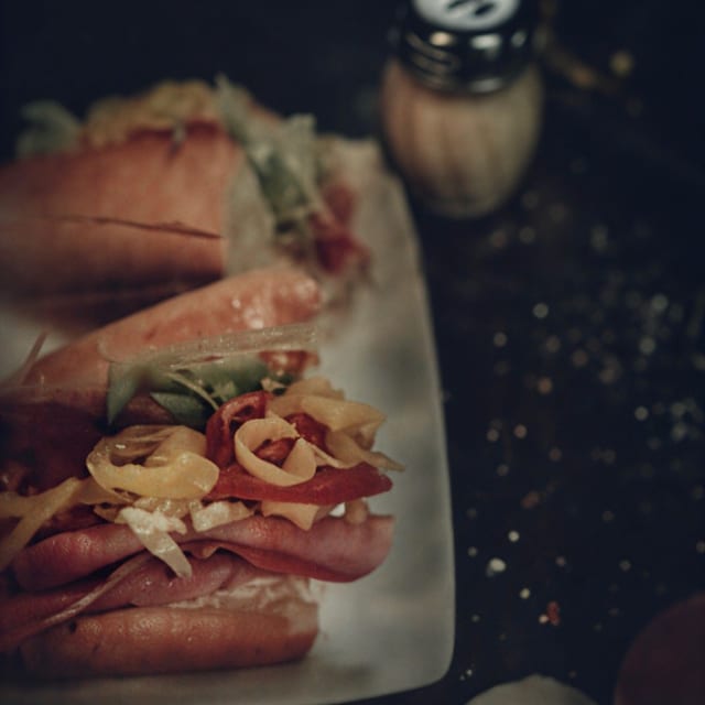 Italian Hoagie Sub.