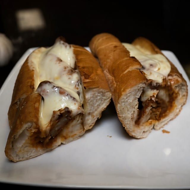 Chicken Parmigiana Sub.