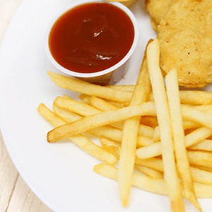 Chicken Tender and Fries